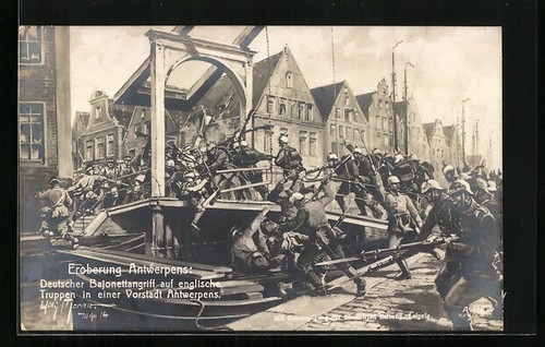 Artist postcard conquest - artist, of