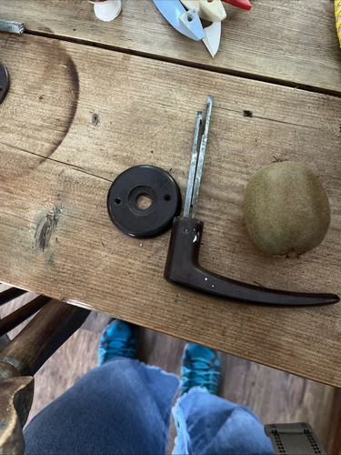 Bakelite vintage lever door - bakelite,