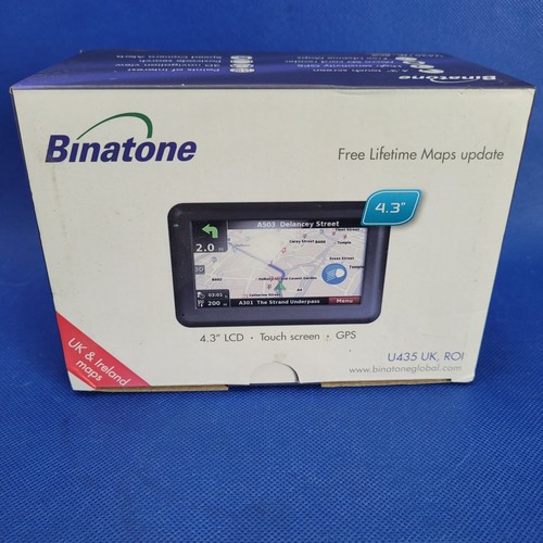 Binatone u435 inch sat nav - binatone,