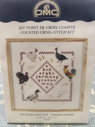 Cross stitch kit farmyard abc - farmyard,
