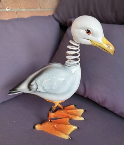 Sammy the seagull metal - , garden