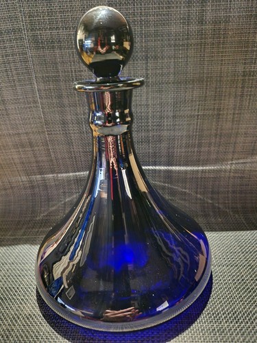 Vintage bristol blue glass - bristol,