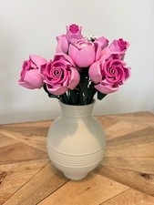 Peony | Round Striped Vase