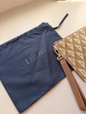 Dior leather flat pouch - leather,