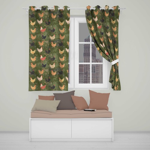 Blackout eyelet curtains - eyelet,