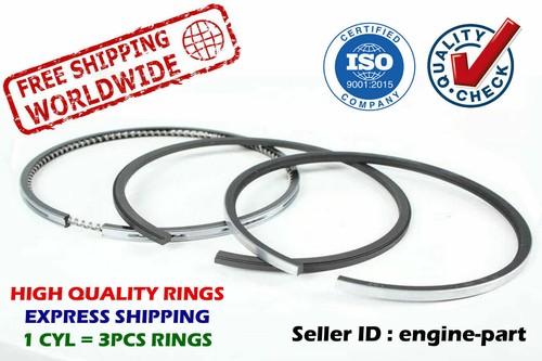 Piston rings set std 75mm - piston, fits
