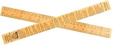 Viking Timeline History Ruler Wood Double Sided Childrens School Wooden 793-1066