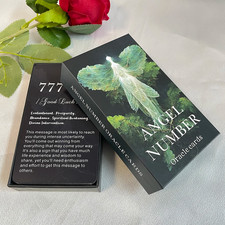Angel number oracle cards - number,