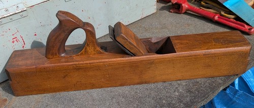 Vintage long wooden - vintage, 21-1/2"