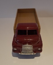 Dinky Big Bedford Truck No 522 Claret and Tan Good Condition Unboxed