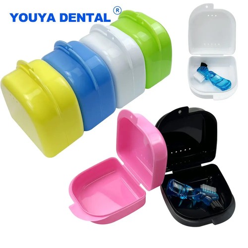 Orthodontic retainer box teeth - orthodontic,