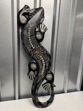 Gecko Lizard Hand Carved