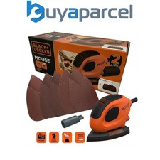 Black and Decker Mouse Detail Palm Sander Ergonomic Grip BEW230-GB KA161