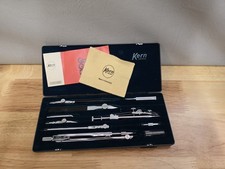 KERN AARAU SWISS - Drawing set, technical, engineer saddles,  Drafting Tools