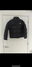 North Face Black Puffa Coat