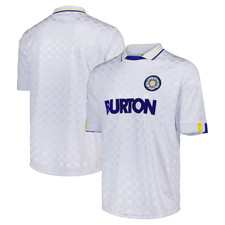Leeds United Football Shirt (Size XL) Men's Score Draw Retro 1988 Top - New