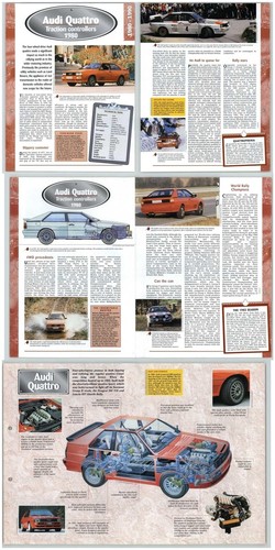 Audi quattro 1980 - quattro, 1980-1990