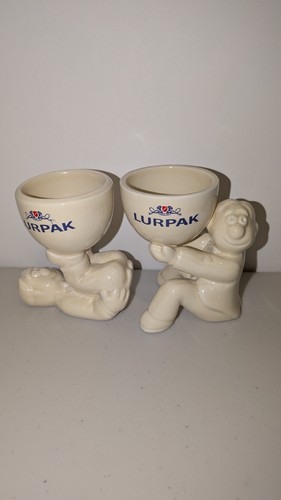 Vintage lurpak ceramic egg - ceramic,