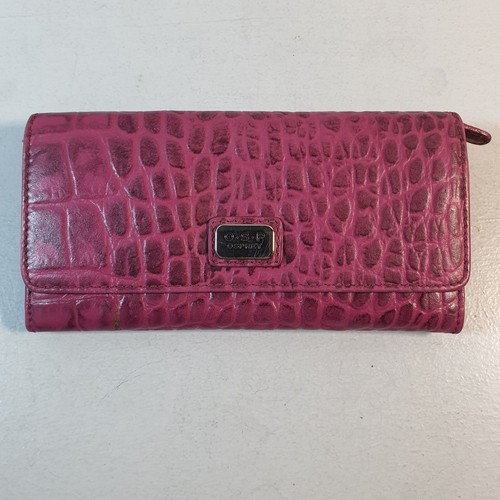Osprey pink croc leather - croc,