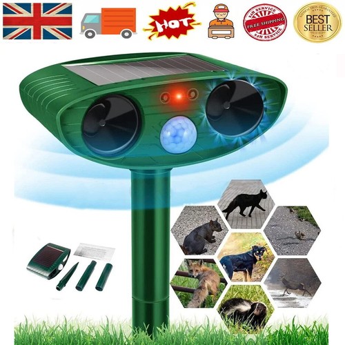 Ultrasonic solar cat dog - solar,