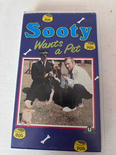 Sooty wants pet vhs - sooty,