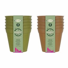 Haxnicks Bamboo Plant Pots &
