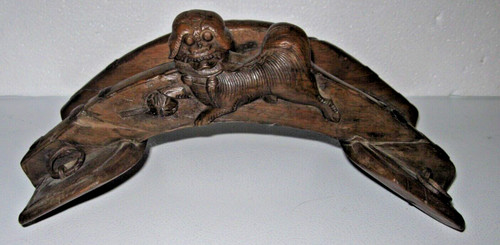 Antique foo dog 19th century - antique,