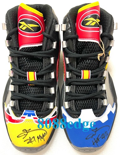 Allen iverson dual signed - "allen,
