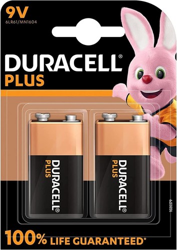 Duracell pp3 plus power - 2x,