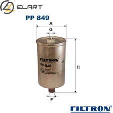 FUEL FILTER PP 849 FOR AUDI