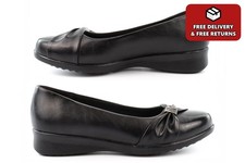 Girls School Shoes Slip On