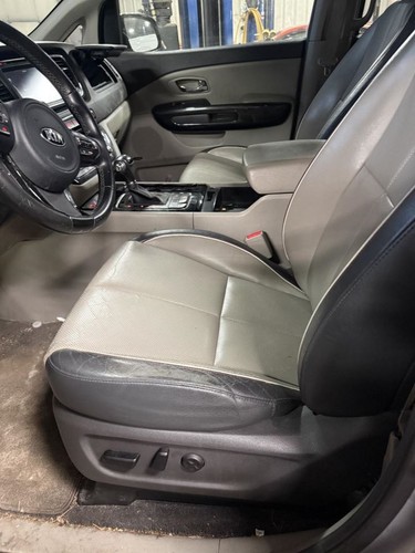 Driver front seat leather - driver,