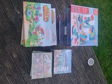 job lot . 12 x wooden number