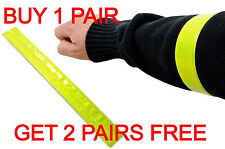 BACK TO SCHOOL CHILDREN’S SAFETY HI VIZ VISIBILITY REFLECTIVE SNAP WRAP ARMBANDS