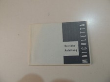 Maico Maicoletta 175 250cc Drivers Manual Owners Manual