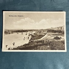 Vintage Postcard Boating Lake Skegness H9