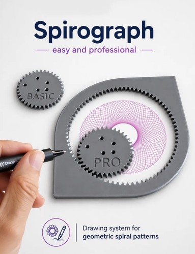 Spirograph easy and - -,