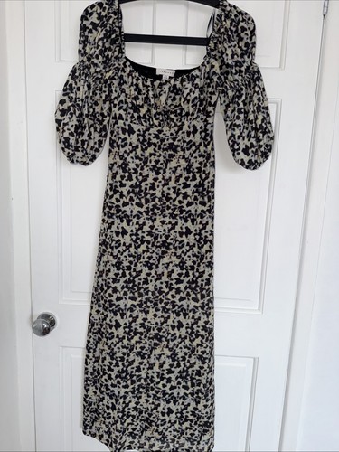 Topshop midi dress - , animal