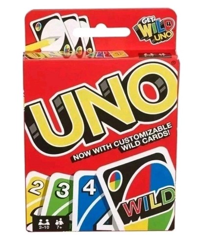 Mattel wild uno card game - wild, 112