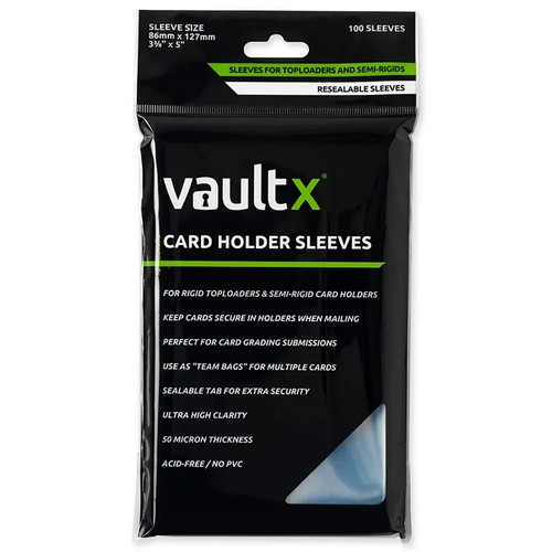 Vault card holder sleeves - card,