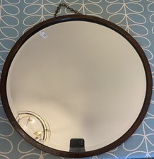 Antique circular 44cm wood