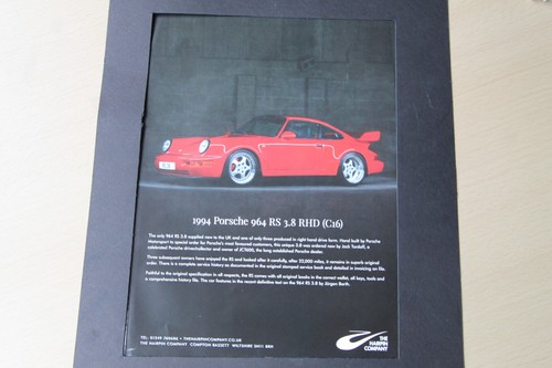 Original 2021 magazine advert