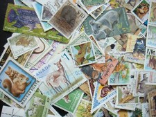 Postage Stamps 50 ANIMALS All