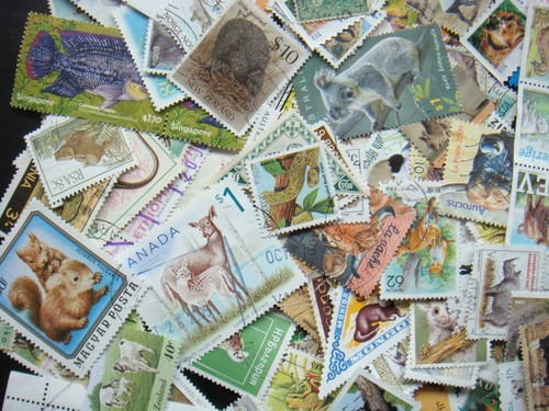 Postage stamps animals - stamps, 50