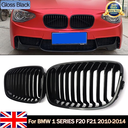 Gloss black front kidney - gloss,