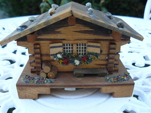 Vintage wooden swiss - vintage,