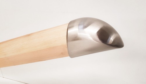 Fusion end cap - end, brushed