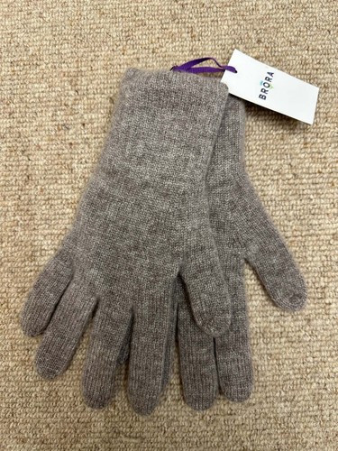 Brora grey cashmere knit - brora,