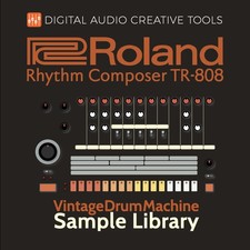 Roland TR-808 Drum Machine Sample Library (420 Samples) - Instant Access