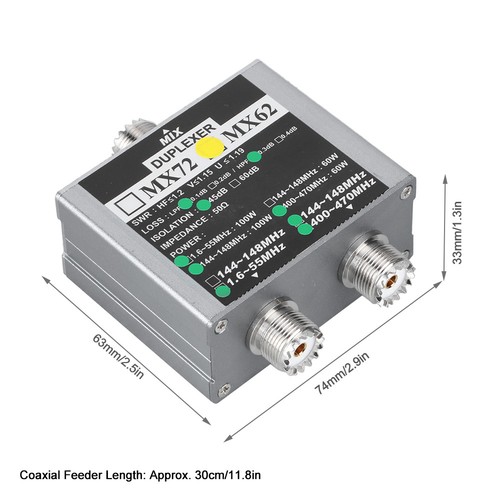 Antenna combiner vhf - antenna, vhf/uhf